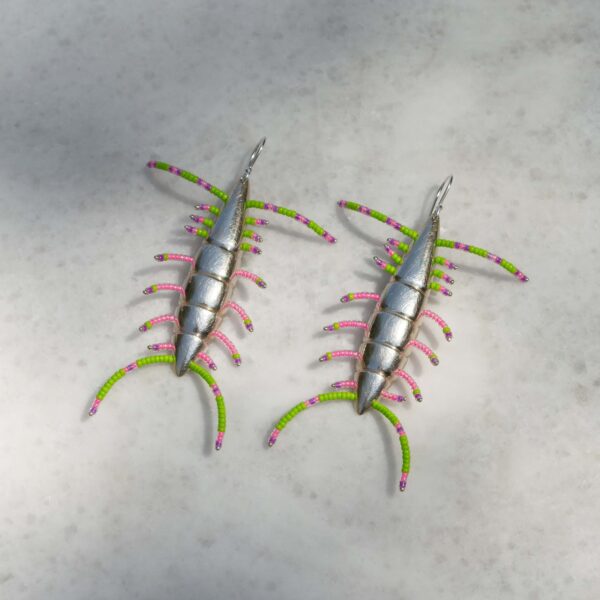 Silverfish Earrings | Rebecca Schena