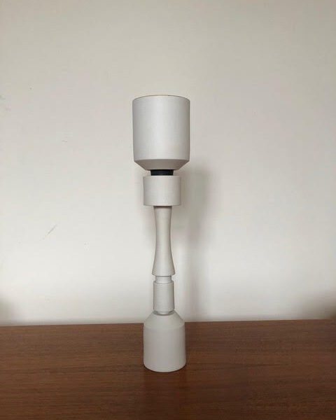 #15 Unglazed with Gold Head | Carolyn Chester