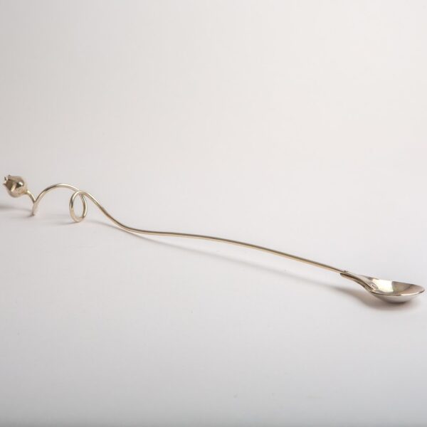 Long Silver Stir Spoon/Cocktail Spoon | Kate Dannenberg