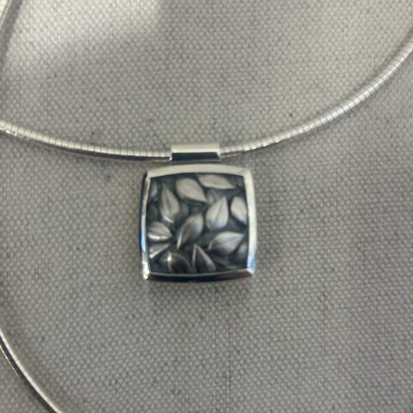 Square Leaf Pendant | Diane Egbert