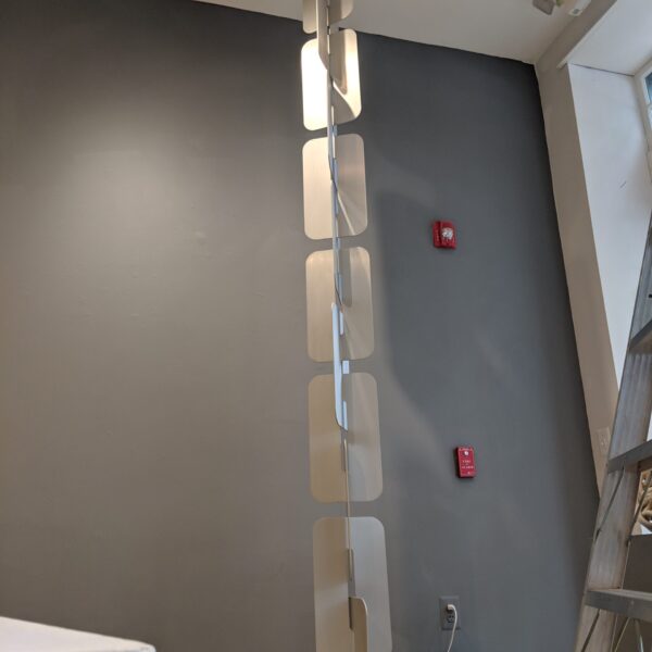 "Linear chain links in rectangle" | Ruth Borgenicht