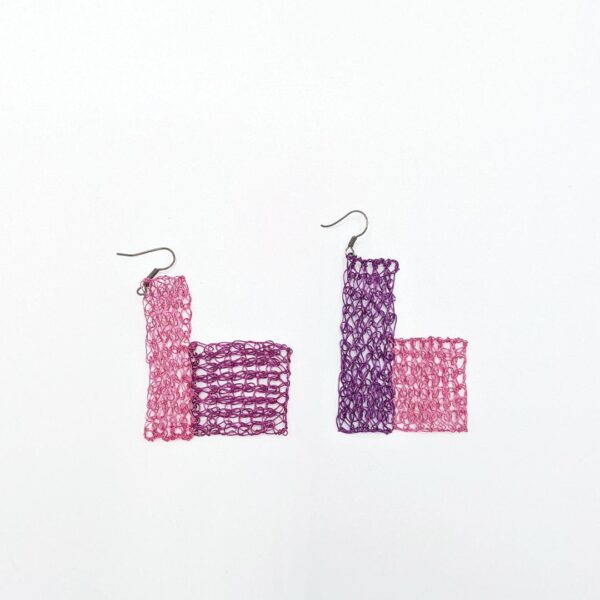 "Patchwork-1" Earrings | Blanka Sperkova