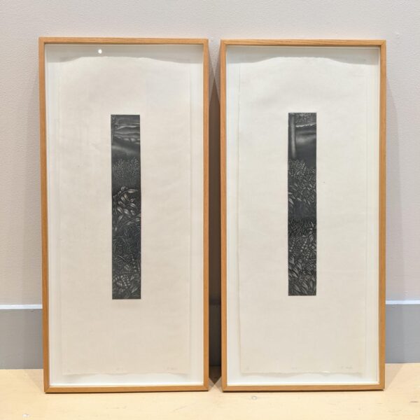 A.M. II & V 1/10 Intaglio Print (framed) | Richard Hricko