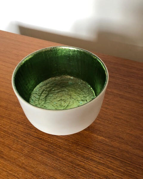 #1 Small Bowl with Arctic Glaze | Carolyn Chester