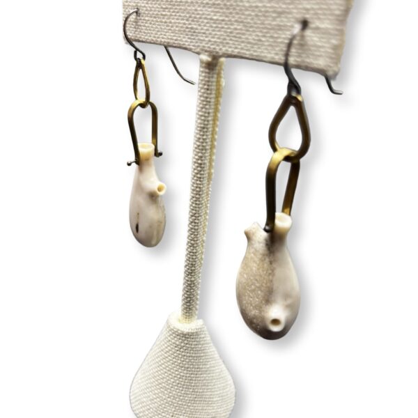 Gourde Bone Earrings I Eric Silva