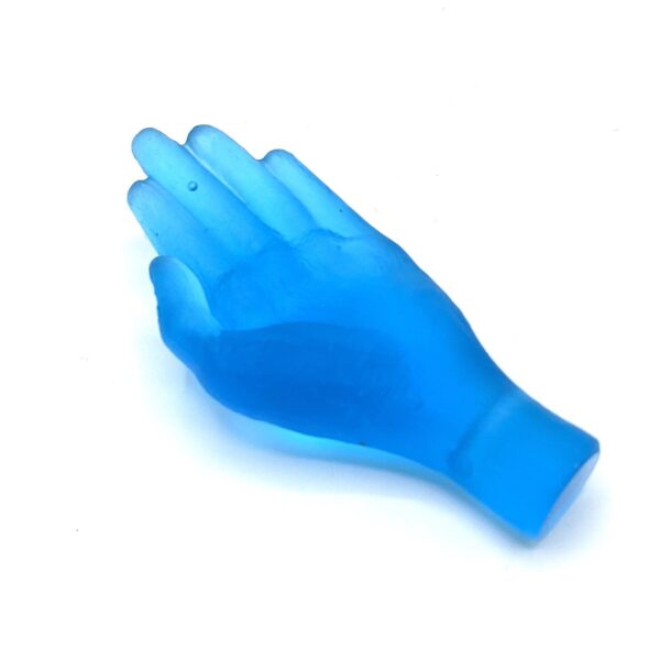 Blue Open Hand Bead I Anna Boothe