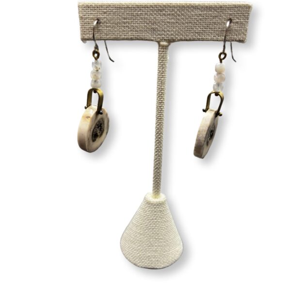 Bone Slice Earrings I Eric Silva