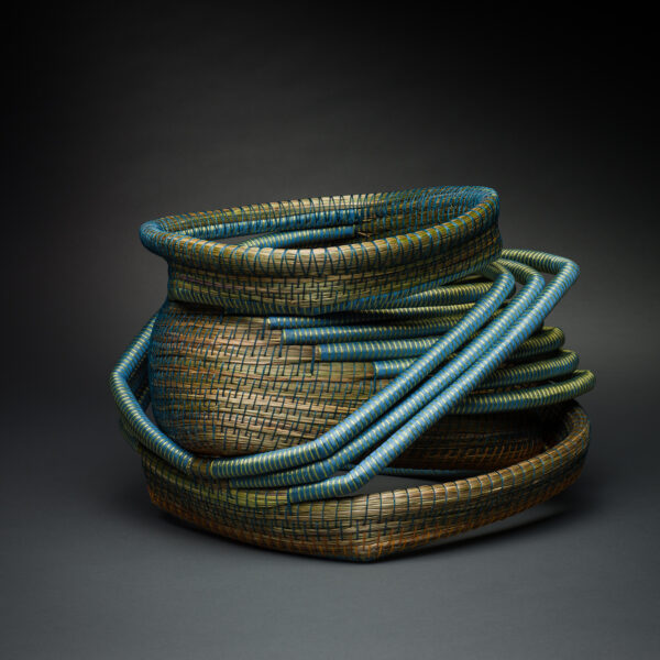 Criss Cross Blue | Debora Muhl