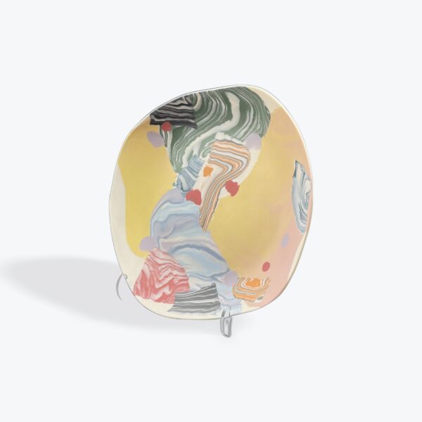 Ombré Accent Platter | Victoria White Berry