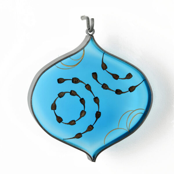 Marquise Wall Hanging - blue | Andrea Haffner