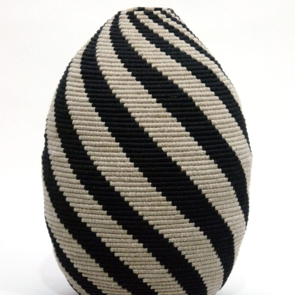 Black & Tan Spiral | Pamela Becker