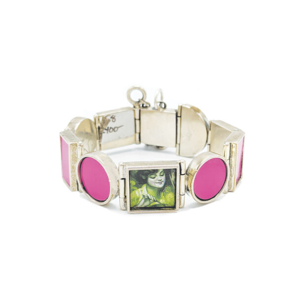 Pink and Brunette Bracelet | Mardi-Jo Cohen