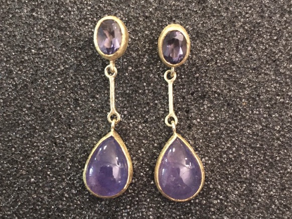 Tanzanite Dangle Earrings | Petra Class