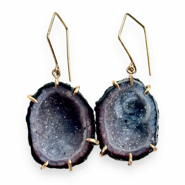 Tabasco geode earrings | Aimee Petkus