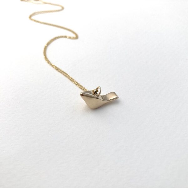 Gold Little Bird Necklace  | Kara Hetz