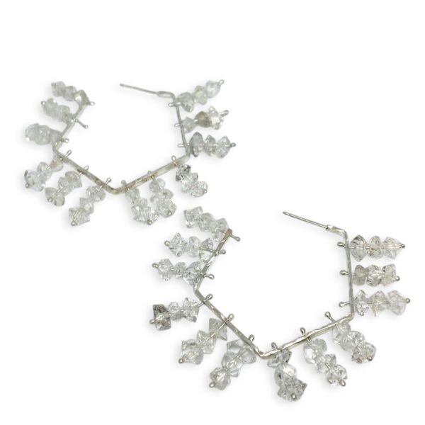 Herkimer "diamond" crystals earrings  | Aimee Petkus