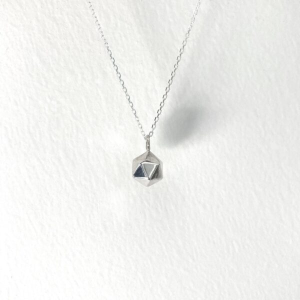 Silver Icosa Necklace | Kara Hetz
