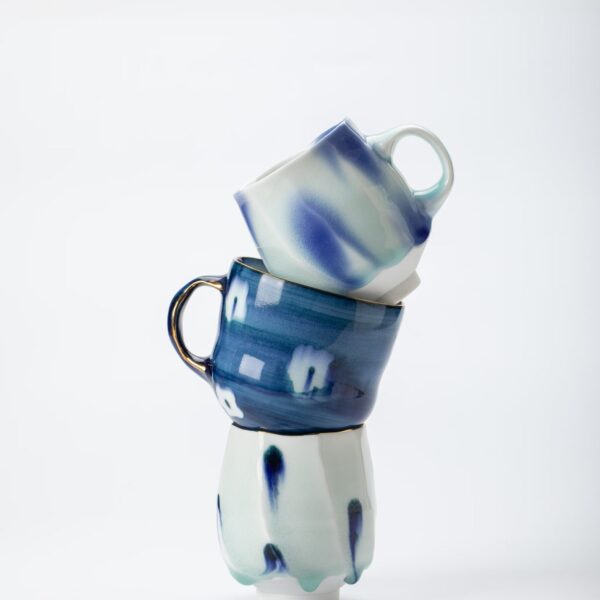 Porcelain ceramic mugs | Matt Watterson