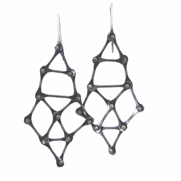 Mesh Lace Drop Earrings | Kristine Bolhuis
