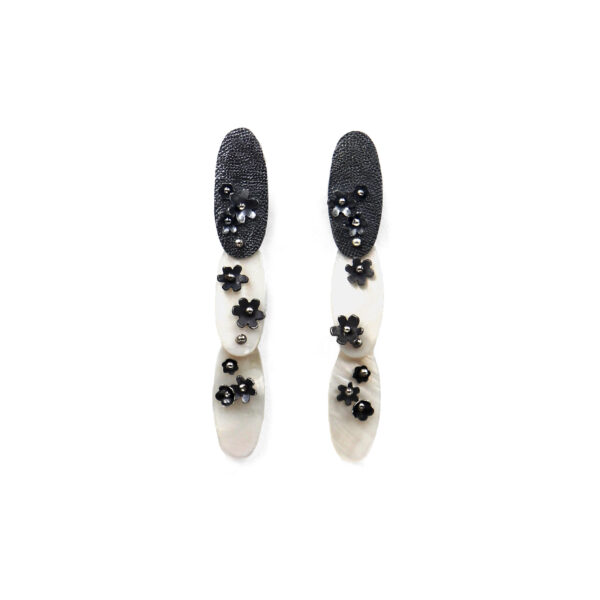 Ovate Droplet Earrings | Liz Clark
