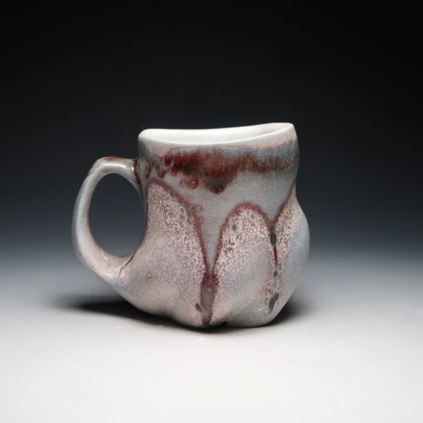 Porcelain Matte Mug with Glossy Drips 5