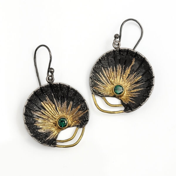 Genesis Light Burst Dangle Earrings | Melissa Hampton