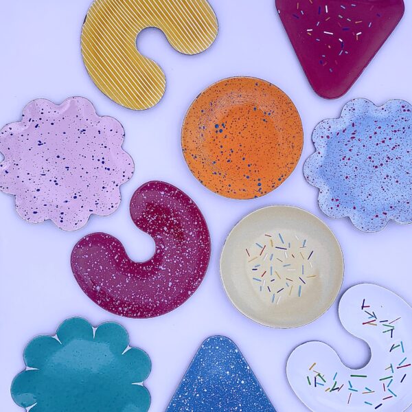 Turquoise Scalloped Dish | Rachel Kedinger