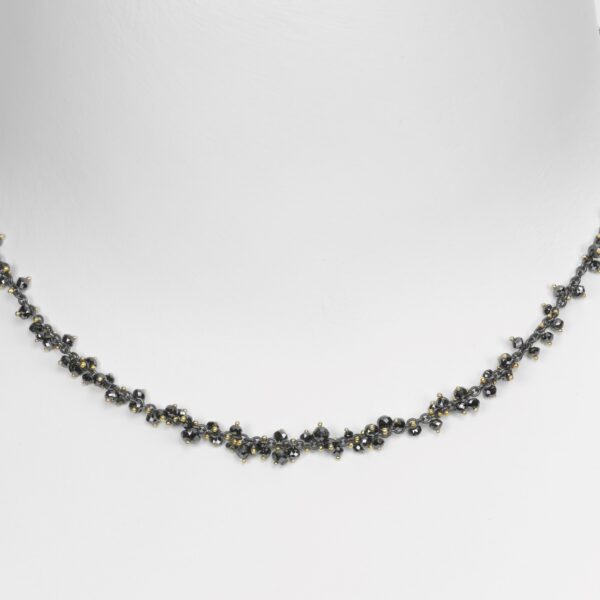 Black Diamond Bead Necklace | Cheryl Rydmark