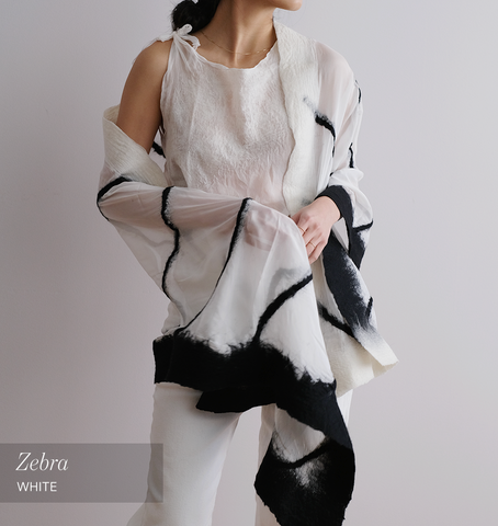 Animal Wrap Safari | Zebra/black