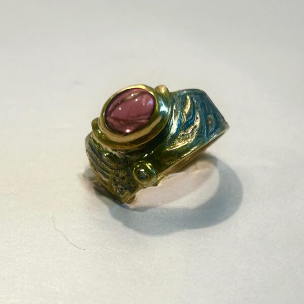 Ring, Topaz and Diamond | Marne Ryan