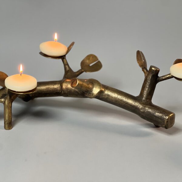 SeaGrape Tripple Candle Holder | Christopher Poehlmann