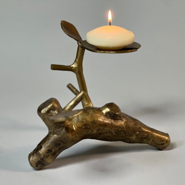 SeaGrape Single Candle Holder | Christopher Poehlmann