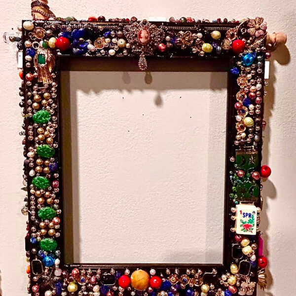 Picture Frame w/ Mahjong tiles
