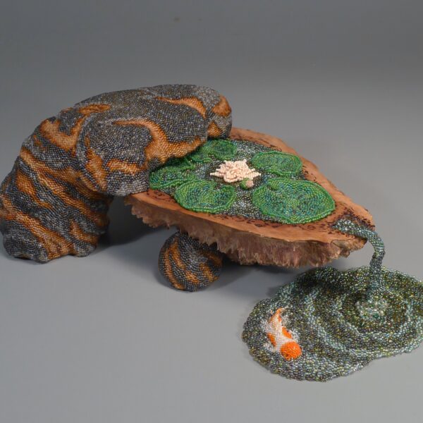 Rocky Start (Koi) Teapot | Leslie B. Grigsby