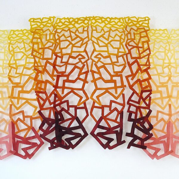 Yellow to Rust Geometrics | Joy Stocksdale