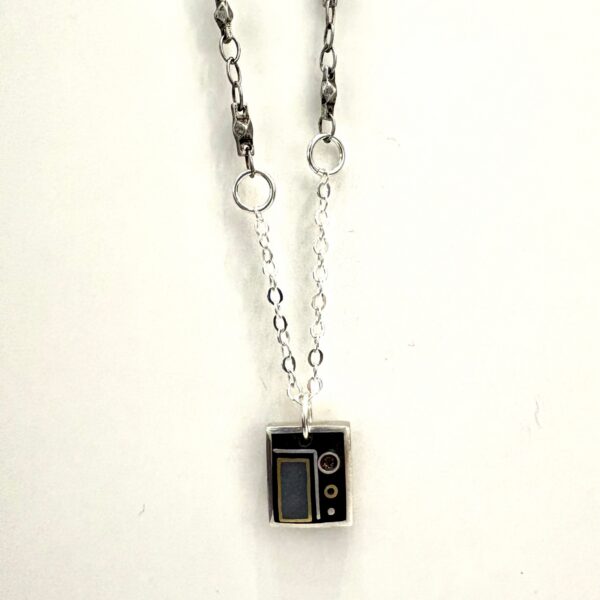 TB Rectangle Necklace | Eileen Sutton