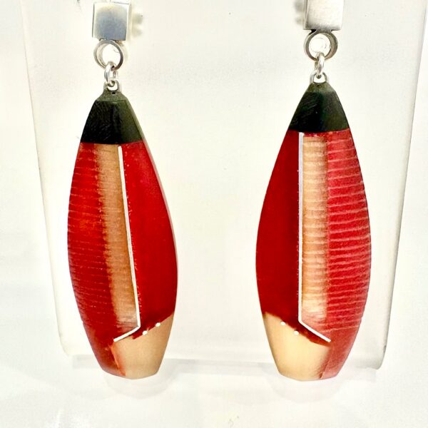 LMC Red Earring | Eileen Sutton