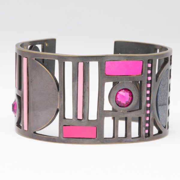 Md Geo Pink Cuff | Mardi Jo Cohen